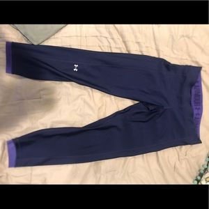 Purple UA Leggings 7/8